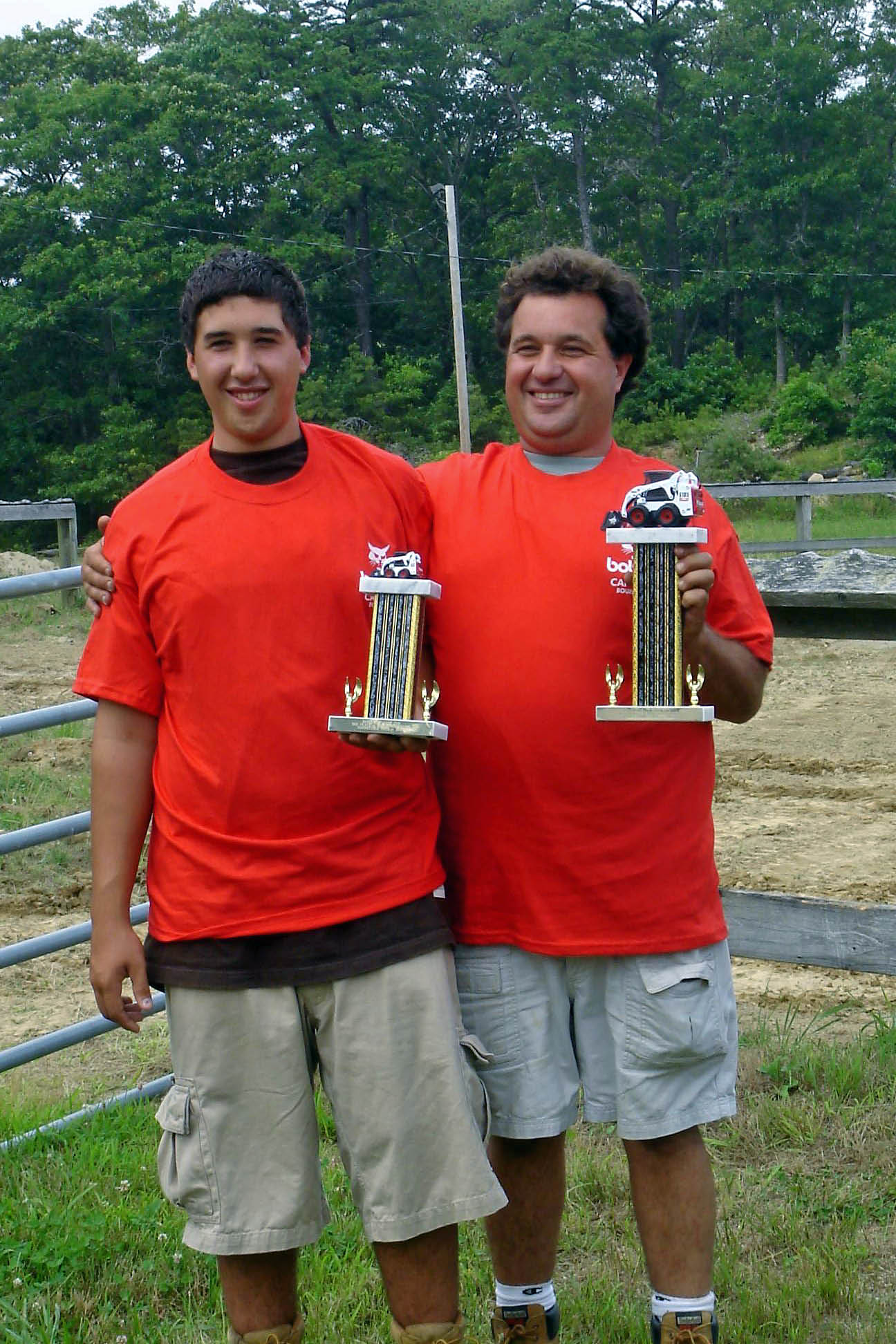 Joe Agrillo and son.